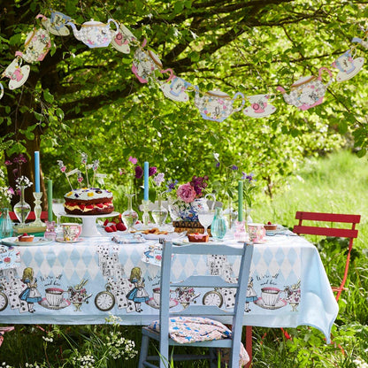 Talking Tables Truly Alice Table Cover 120cm x 180cm