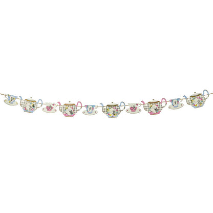 Talking Tables Truly Alice Teapot Bunting 4 Metres