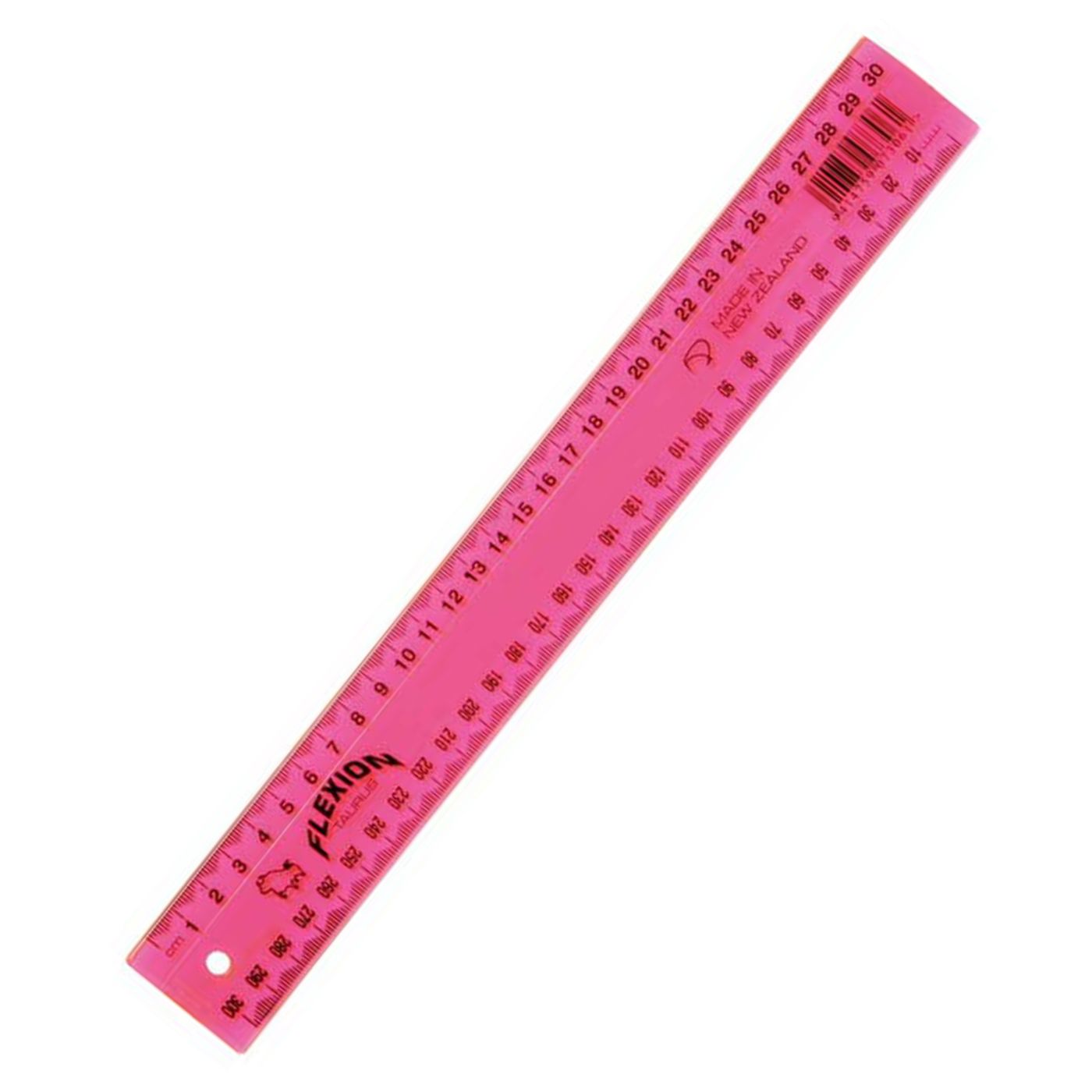 Taurus Flexion Flexible Ruler 30cm Pink