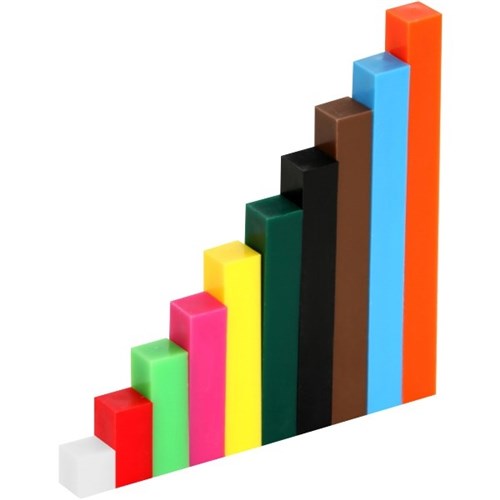 Taurus Numeracy Rods Set 241 Pieces | Cuisenaire Maths Rods
