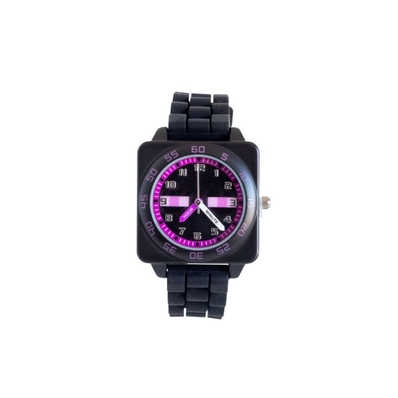 Time Teacher Minecraft Purple Enderman Watch for Kids