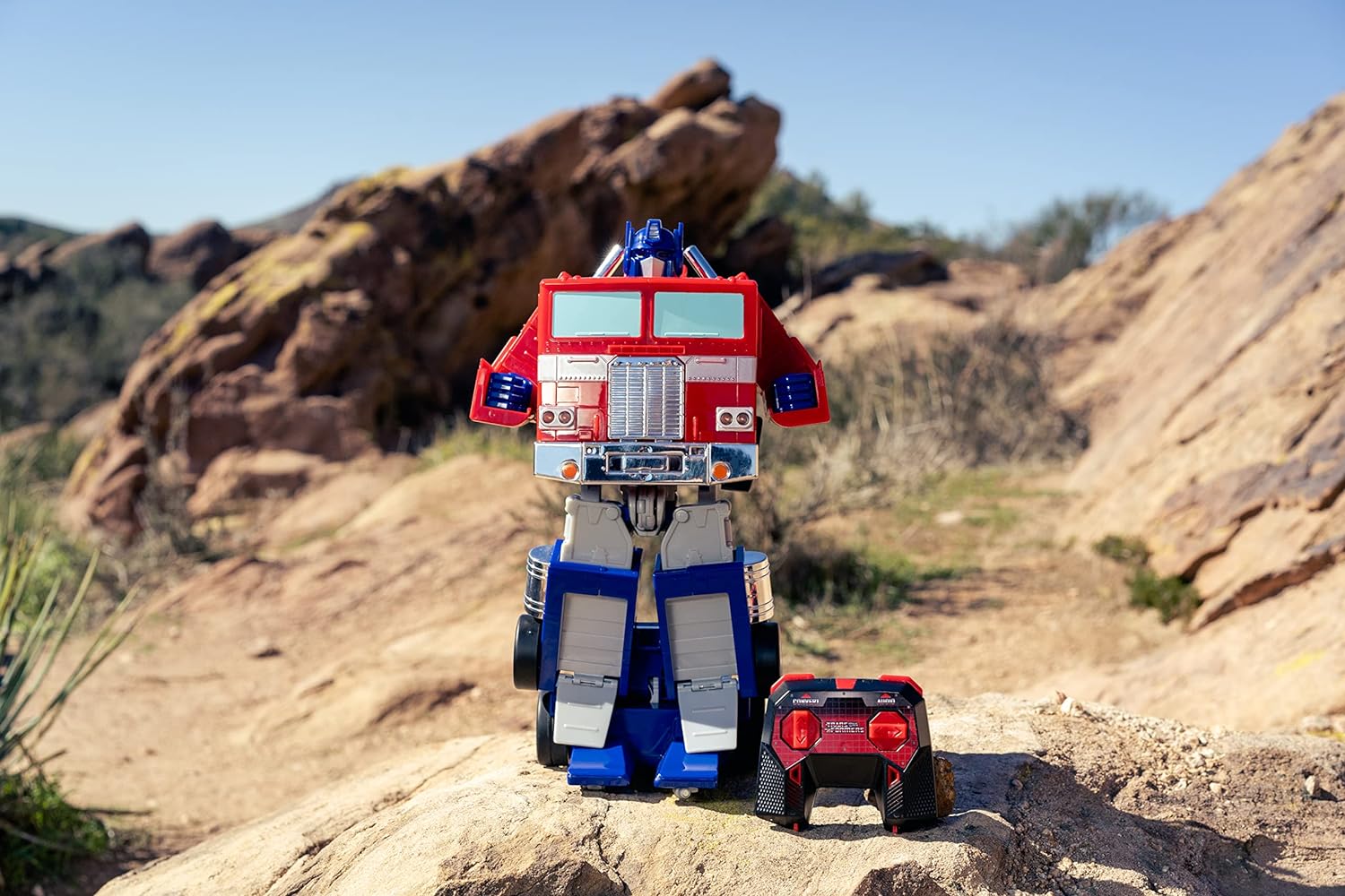 Transformers RC Remote Control Transforming Optimus Prime