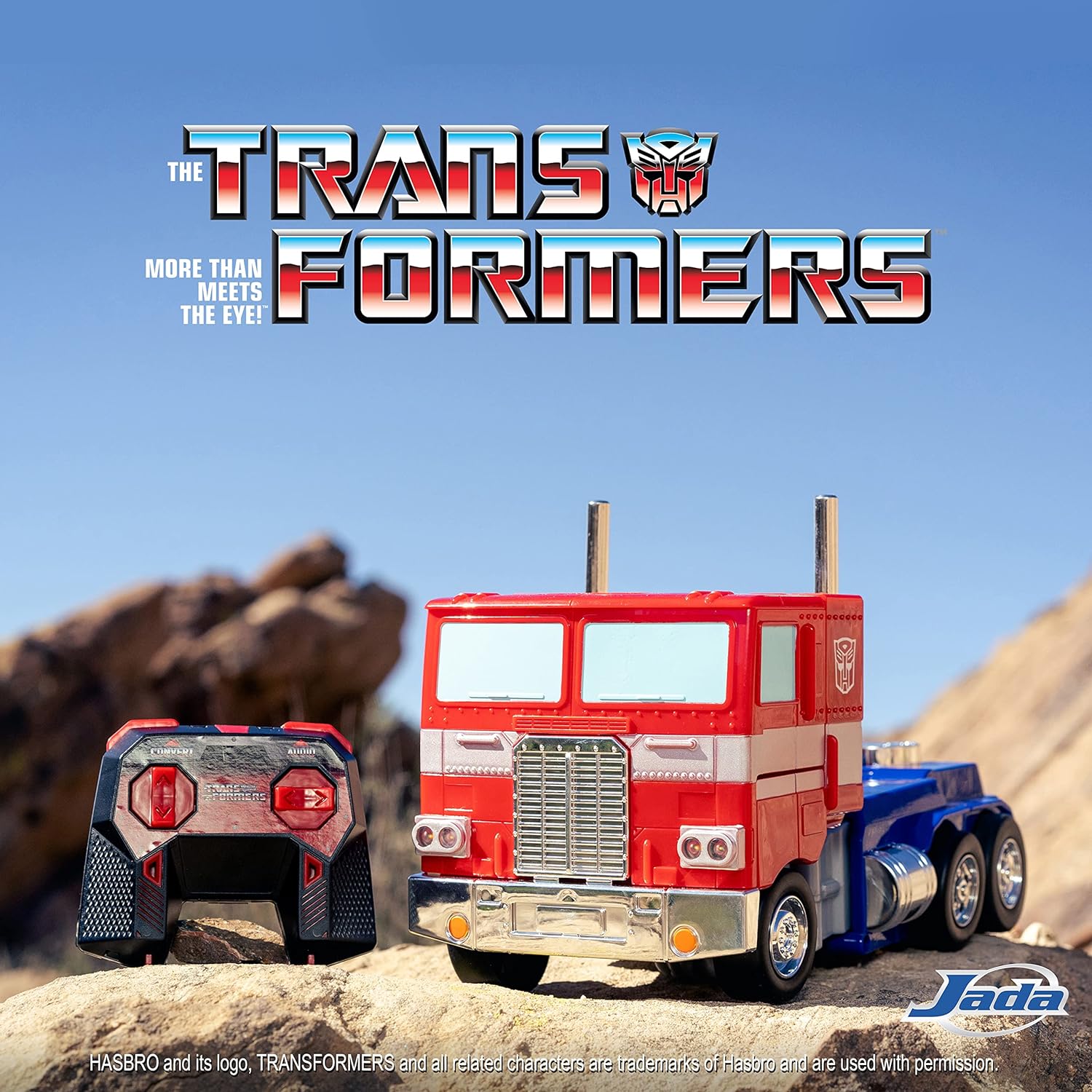 Transformers RC Remote Control Transforming Optimus Prime
