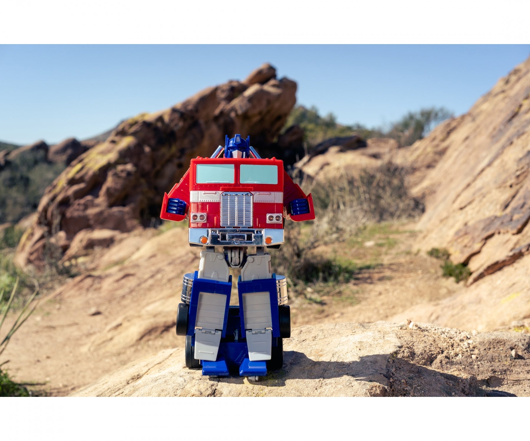 Transformers RC Remote Control Transforming Optimus Prime