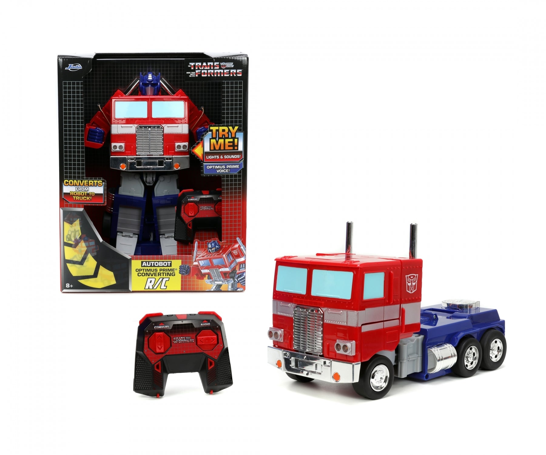 Transformers RC Remote Control Transforming Optimus Prime