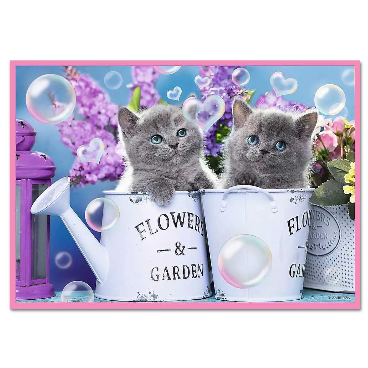 Trefl Premium Puzzle 4 in 1 Cat's Fun