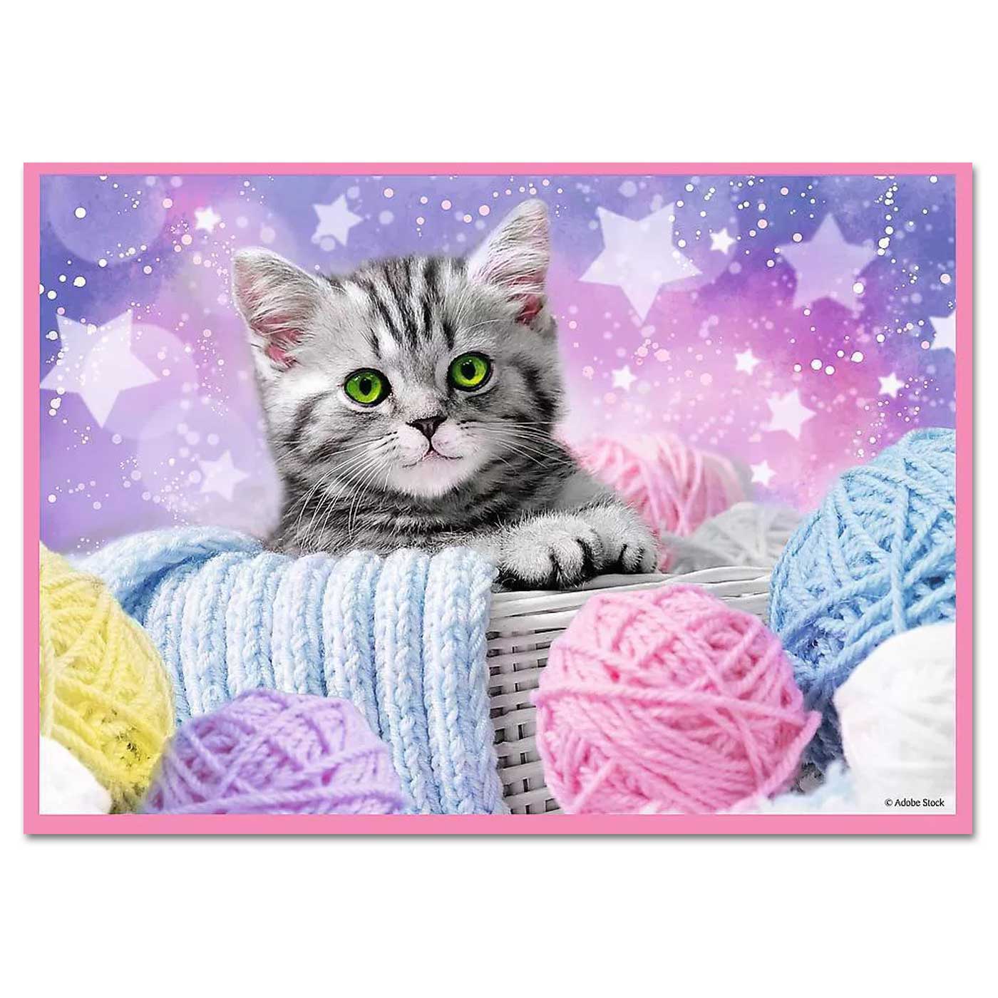 Trefl Premium Puzzle 4 in 1 Cat's Fun