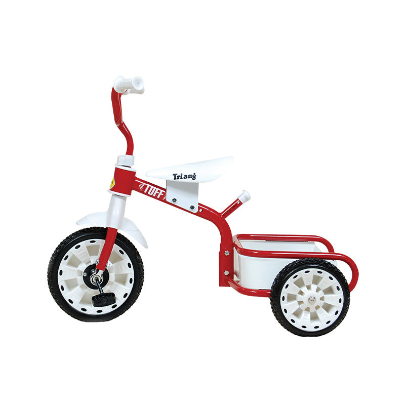 Tri-ang 2.0 Tuff Trike with Push Bar – Red | Classic Kiwi Ride-On Trike
