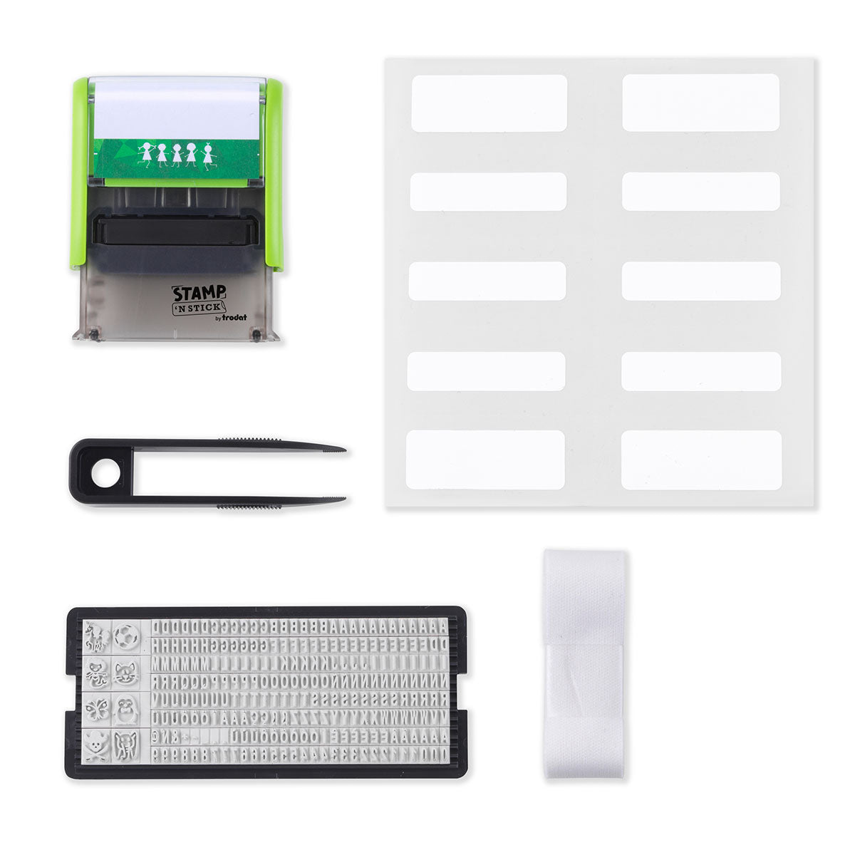 Trodat Personalised Labelling Stamp 'N Stick DIY Kit