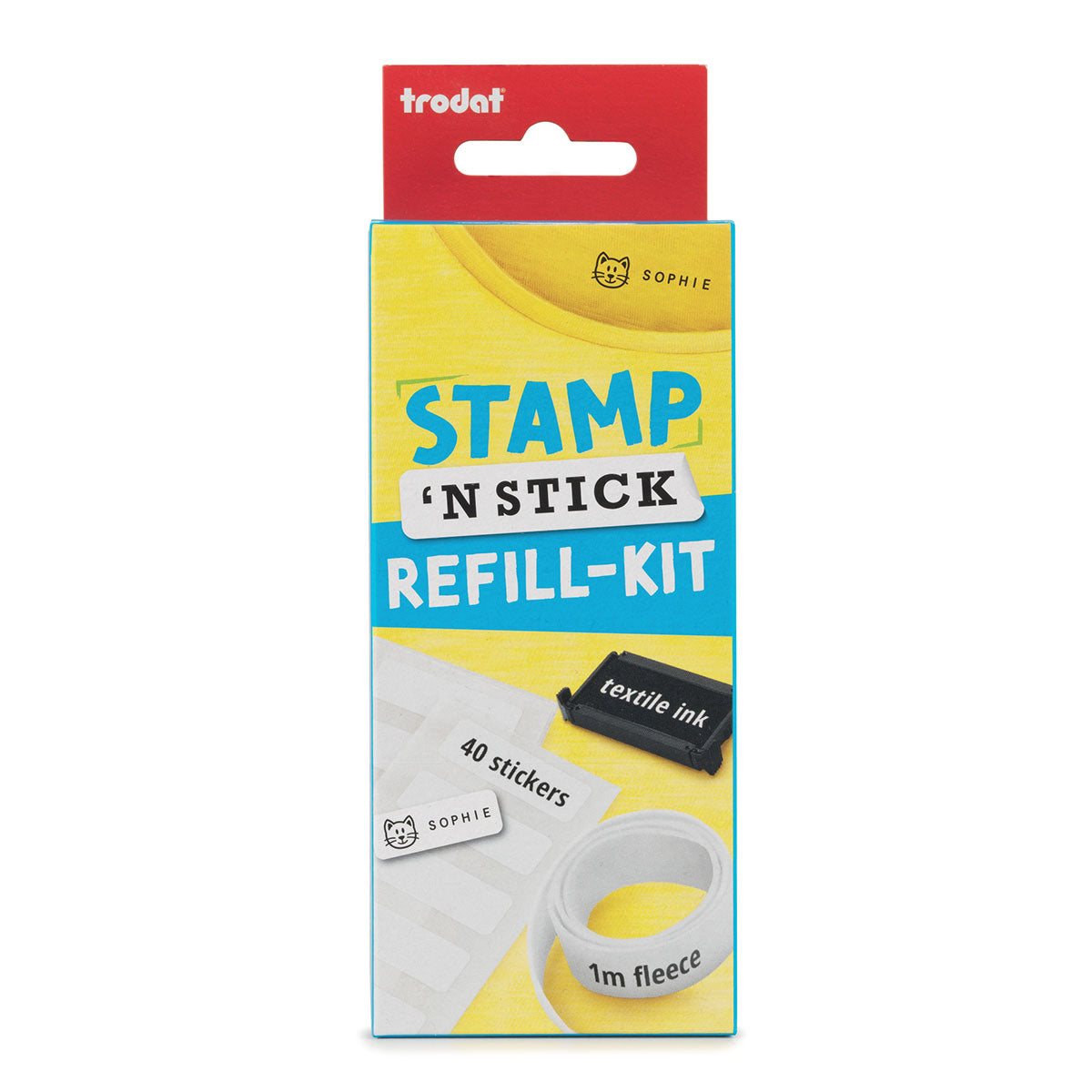 Labelling Stick E Trodat Personalised Labelling Stamp 'N Stick Refill Kit – School Depot NZ
