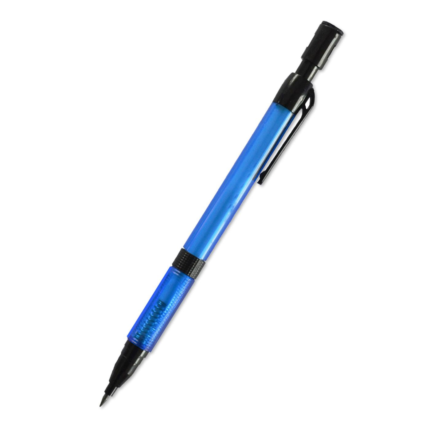 Tyco Triangular HB Mechanical Pencil TY-520 With Lead Sharpener 2.00mm Blue