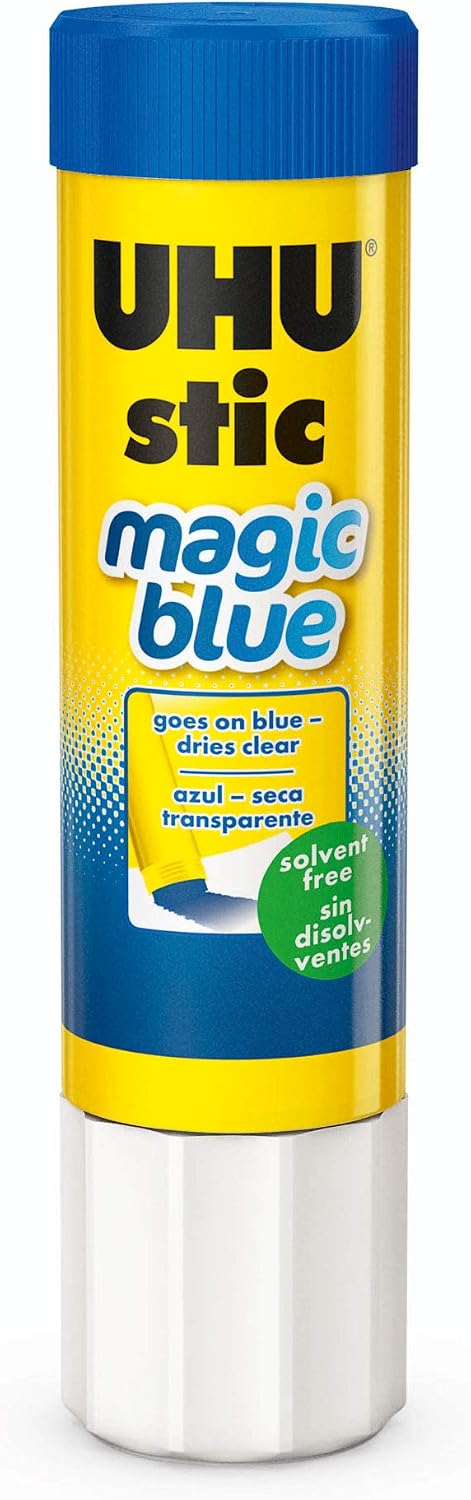 UHU Glue Stick Magic Blue 40g