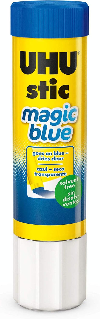 UHU Glue Stick Magic Blue 40g