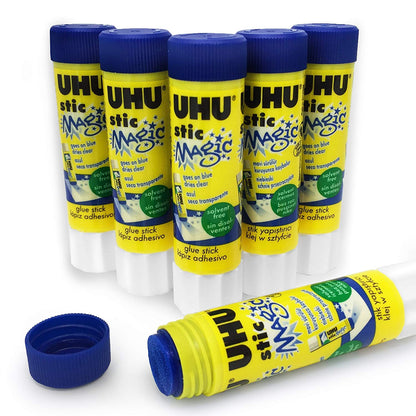UHU Glue Stick Magic Blue 40g