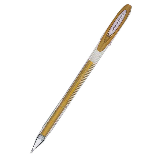 Uni-ball Signo Gel Pen Fine 0.8mm UM-120 Gold Ink