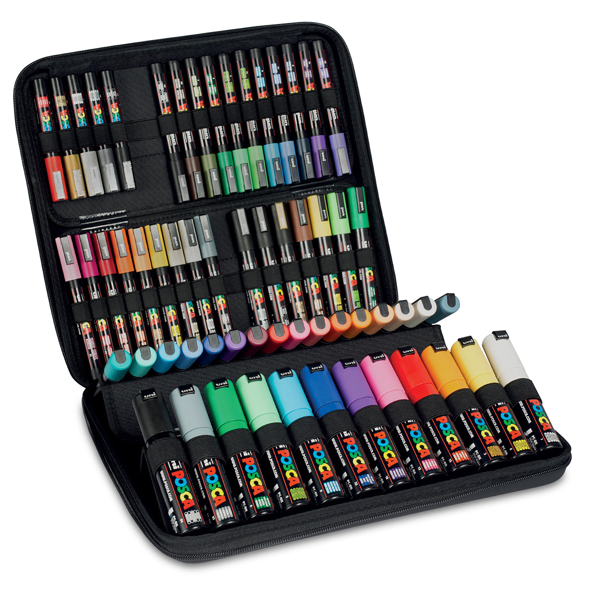 Uni POSCA Large Storage Case | Holds 60 Markers Securely