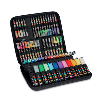 Uni POSCA Large Storage Case | Holds 60 Markers Securely
