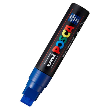 Uni Posca Paint Marker Bold Chisel Tip 15.0mm PC-17K Assorted 8 Pack