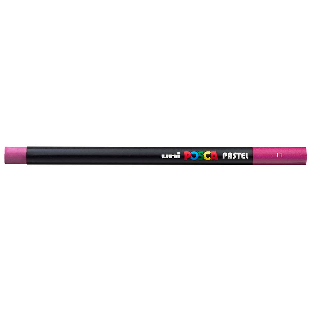 Uni Posca Pastel Wax Stick 11 Fuchsia