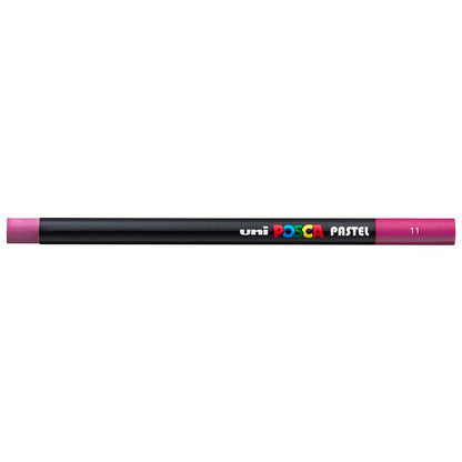 Uni Posca Pastel Wax Stick 11 Fuchsia