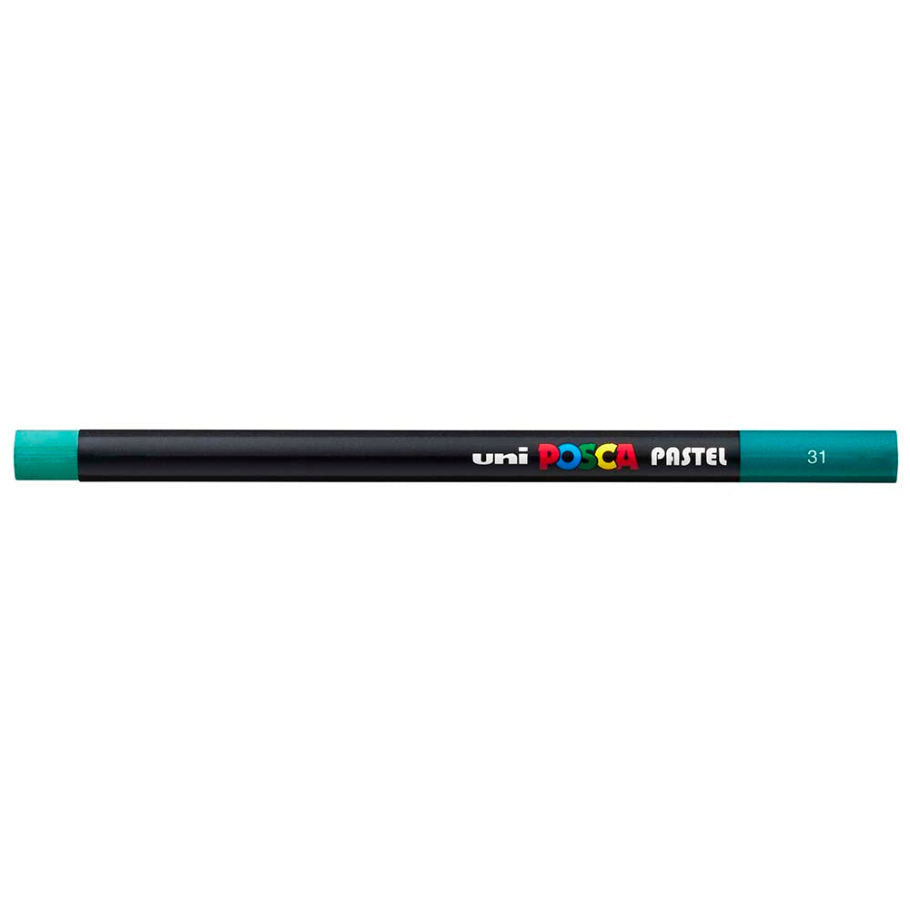 Uni Posca Pastel Wax Stick 31 Emerald Green
