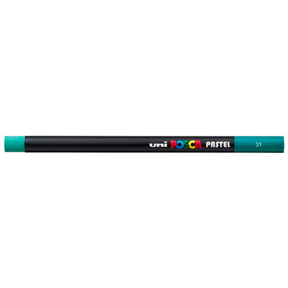 Uni Posca Pastel Wax Stick 31 Emerald Green