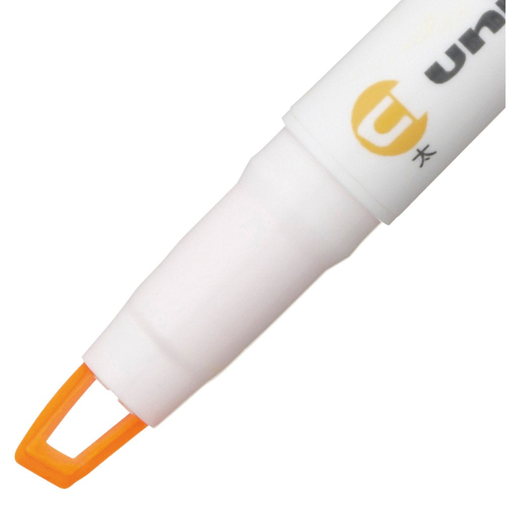 Uni Propus Window Double-Ended Highlighter 4.0mm/0.6mm Pastel Pack of 5