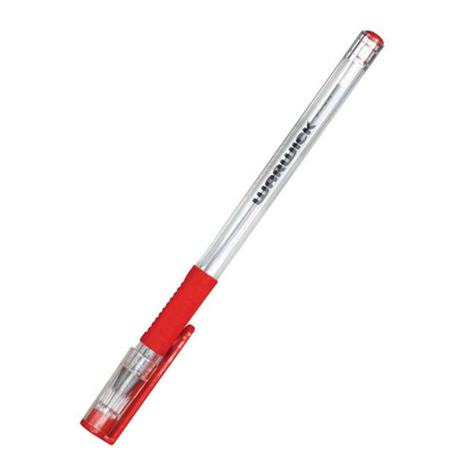 Warwick Ballpoint Pen Capped Medium 1.0mm Red