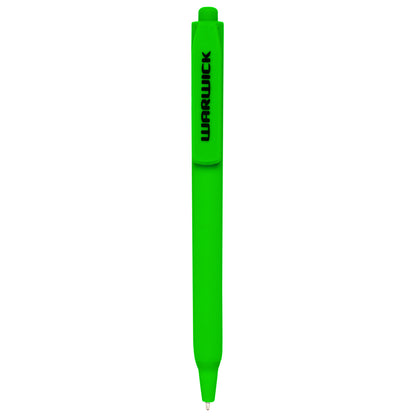 Warwick Ballpoint Pen Triangular Barrel 1.0mm Medium Green