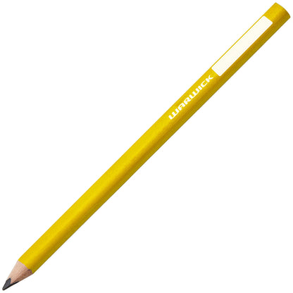 Warwick HB Jumbo Triangular Pencils with Name Plate – Pack of 12 Assorted Colours