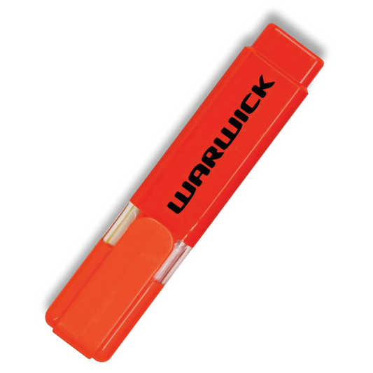 Warwick Highlighter Stubby Chisel Tip Orange