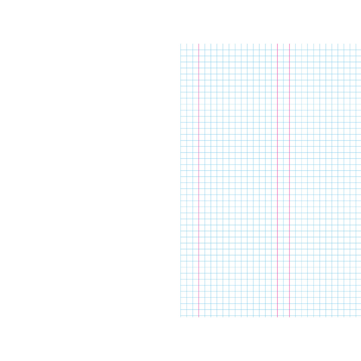 Warwick My Maths Book 2 Quad 7mm Alternating Ruled & Unruled 64 Pages ...