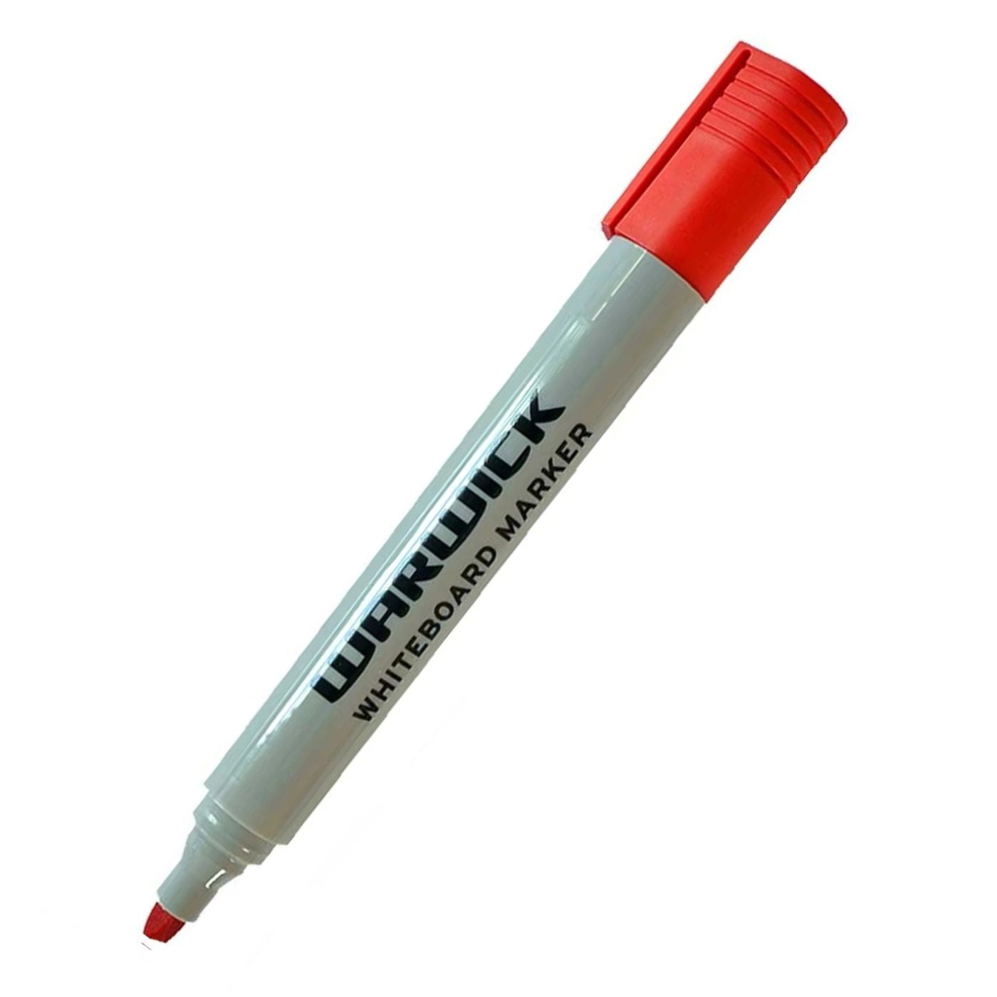 Warwick Whiteboard Marker Chisel Tip Red