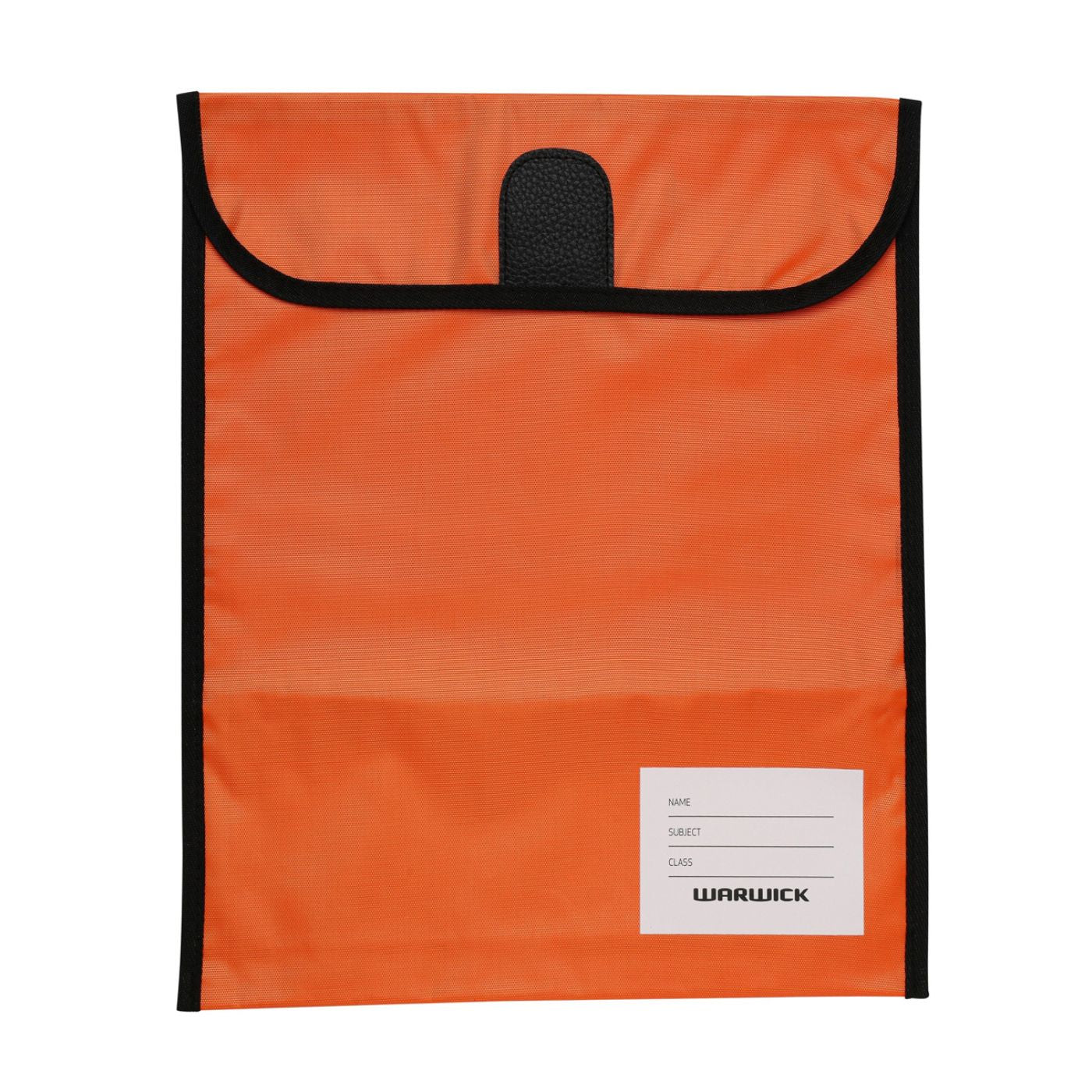 Warwick Homework Book Bag Extra Large 36 x 46cm Orange