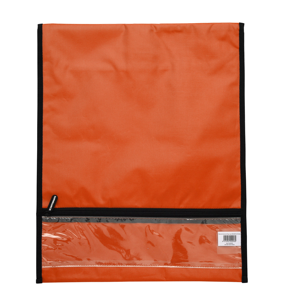 Warwick Homework Book Bag Extra Large 36 x 46cm Orange