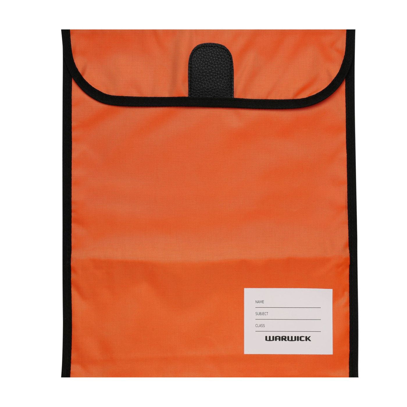 Warwick Homework Book Bag Large 29 x 36cm Orange