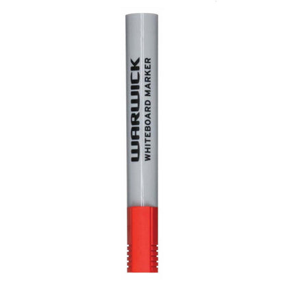 Warwick Whiteboard Marker Bullet Tip Red
