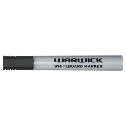 Warwick Whiteboard Marker Chisel Tip Black