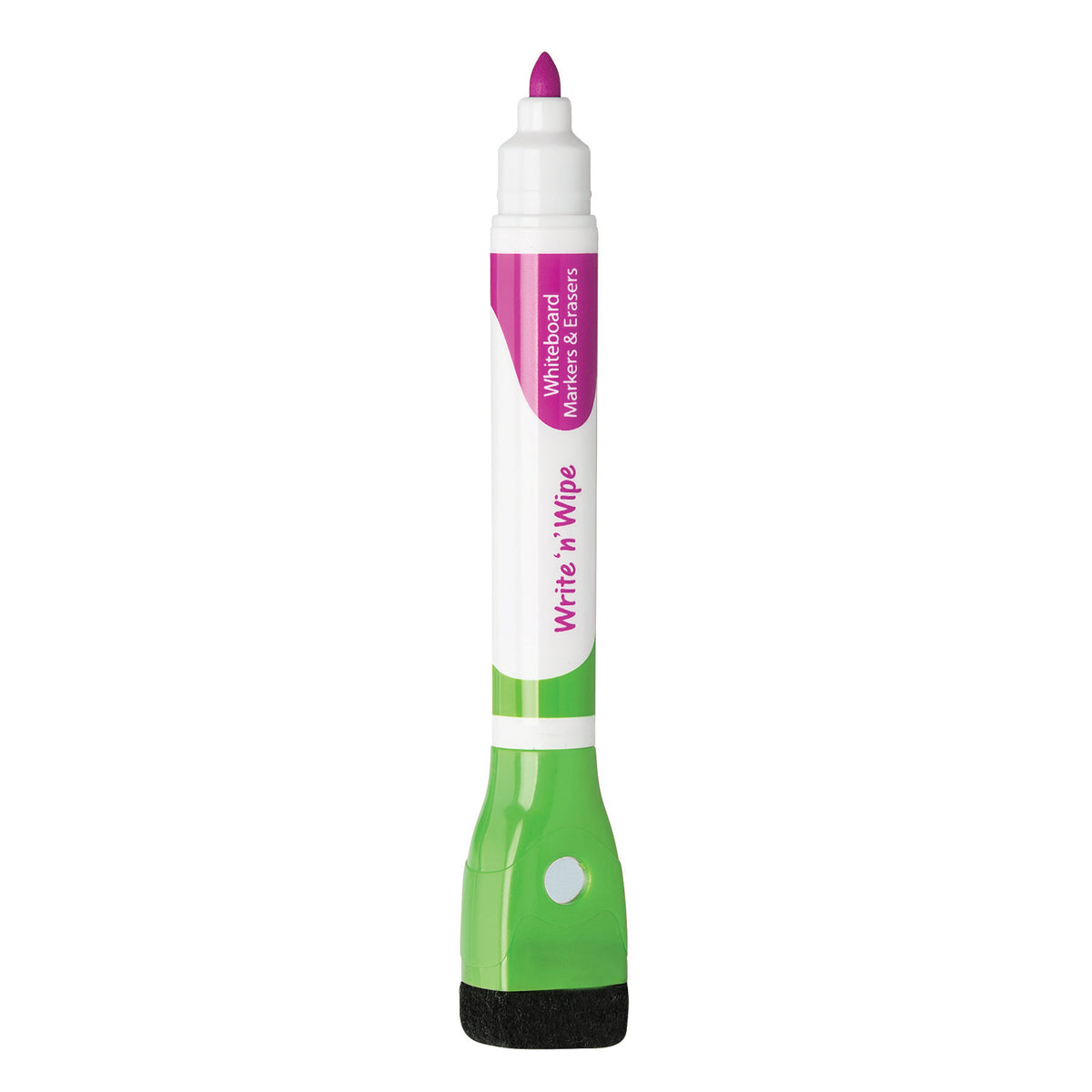 Write n Wipe 2 in 1 Whiteboard Markers Magnetic 3 Pack – 6 Colours