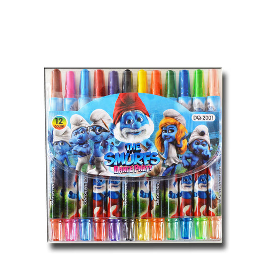 Twistable Crayons Smurf 12 Shades 10 cm - School Depot NZ