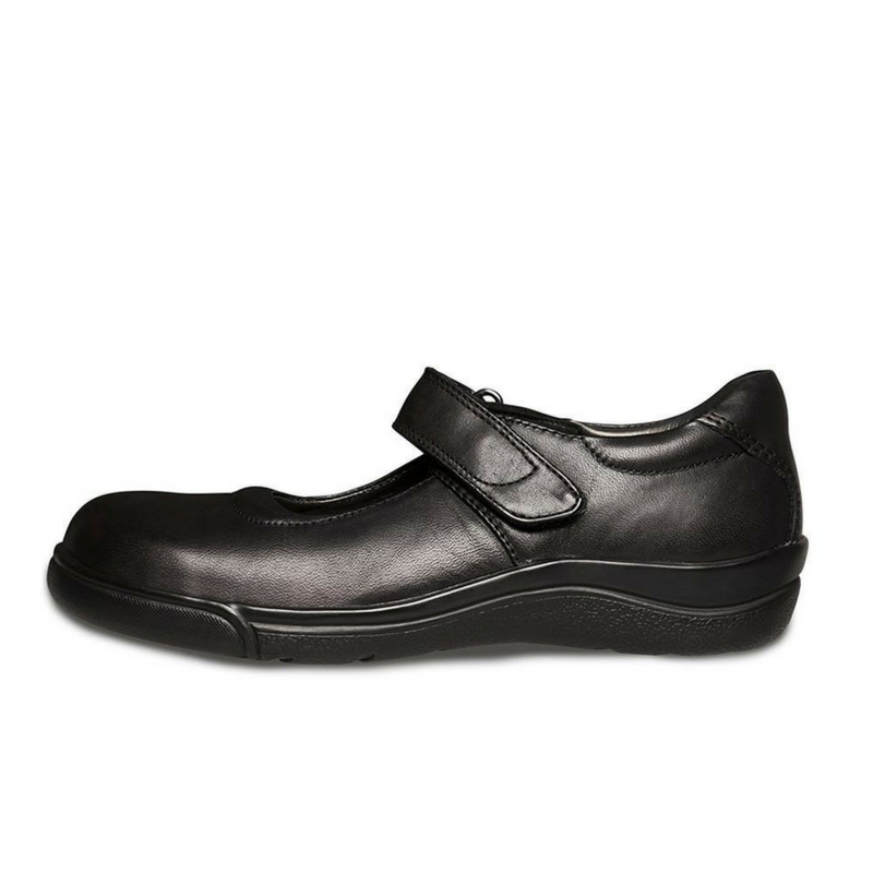 Clarks  Premium Girls Leather School Shoes Petite Black UK Size 8-3 a
