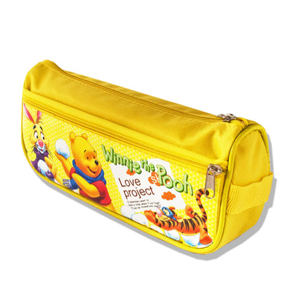 Winnie The Pooh Double Zip Pencil Case