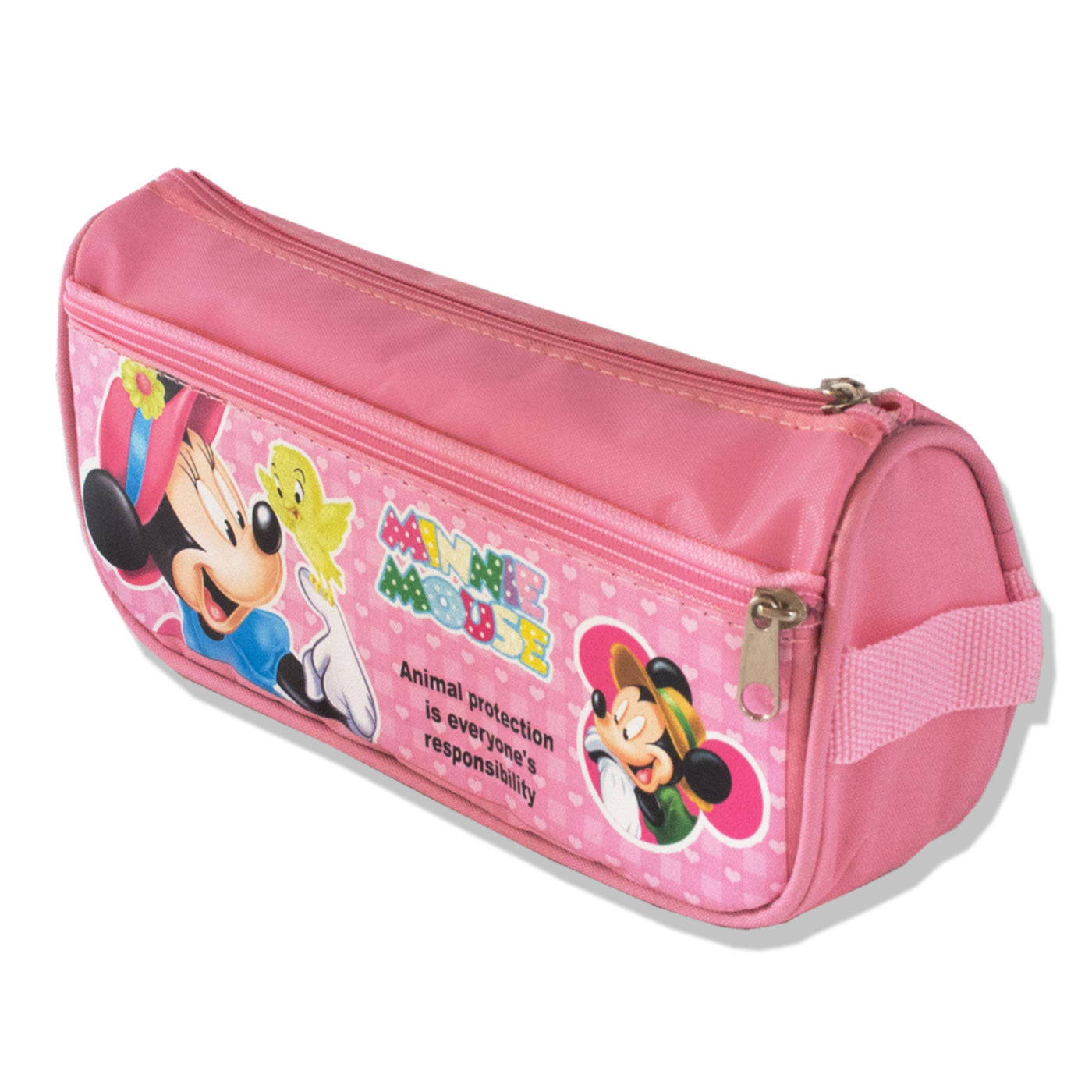 Minnie Mouse Double Zip Pencil Case