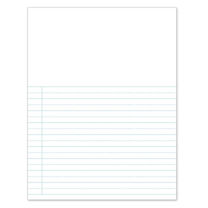  2Write JPP Junior Print & Picture Exercise Book Ruled 14mm 48 pages