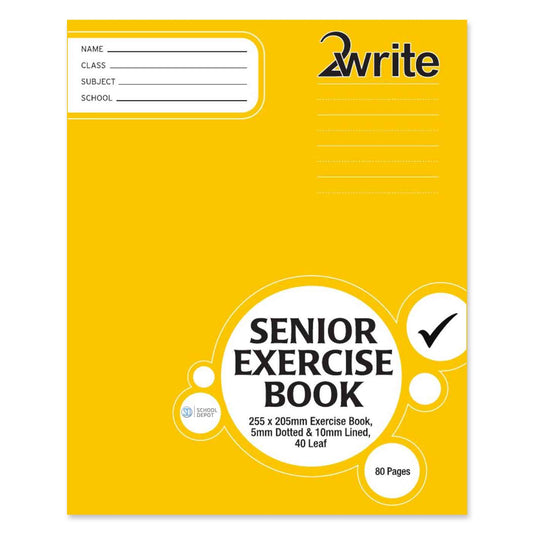 2Write WBS Senior Writing Exercise Book 40 Leaves