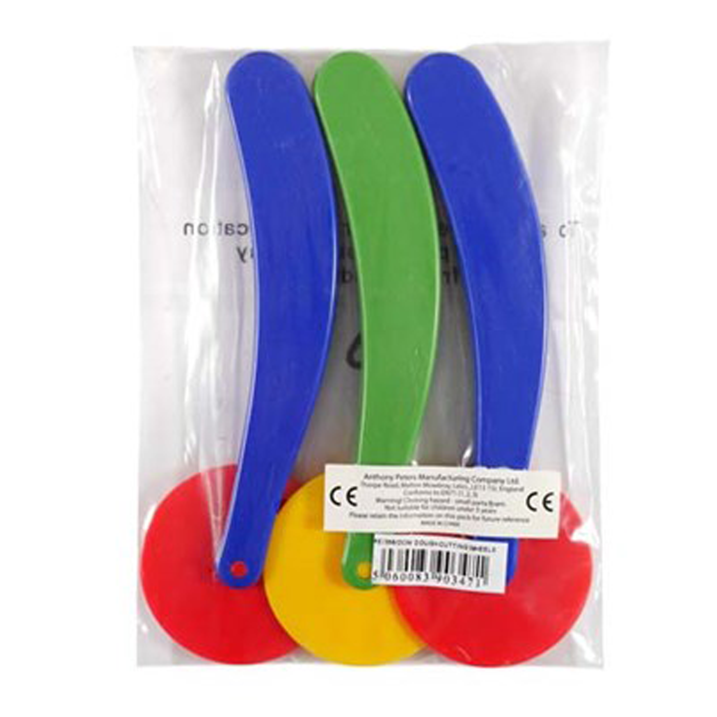 Anthony Peters Dough Cutting Wheels Pack of 3