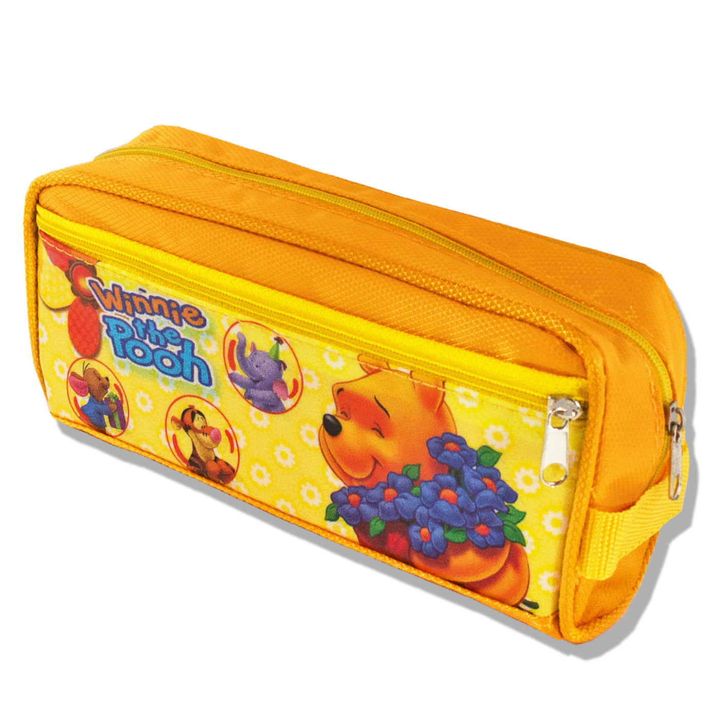 Winnie The Pooh Triple Zip Pencil Case