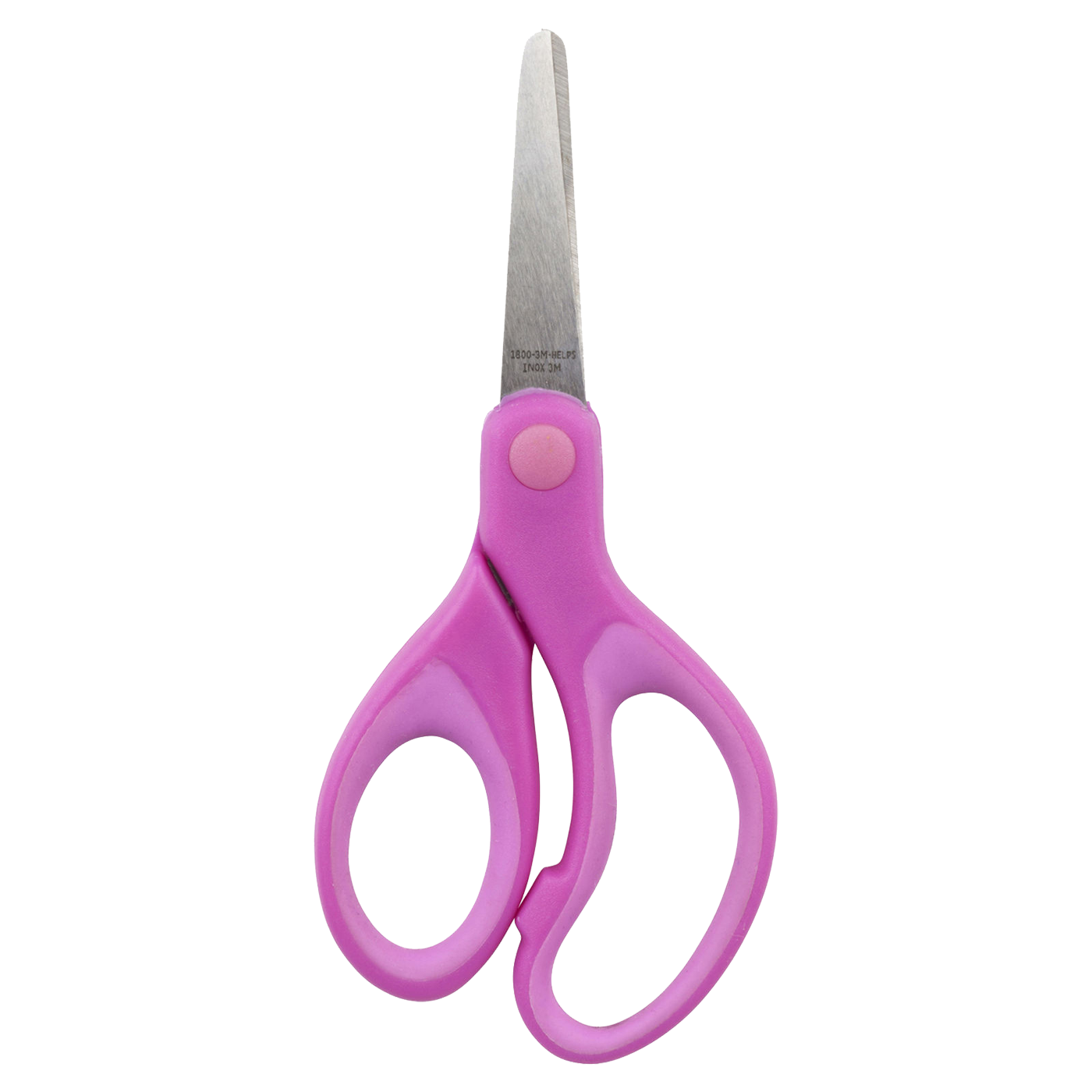 3M Scotch Kids Soft Grip Scissors 1442B 5 Inch Pink 