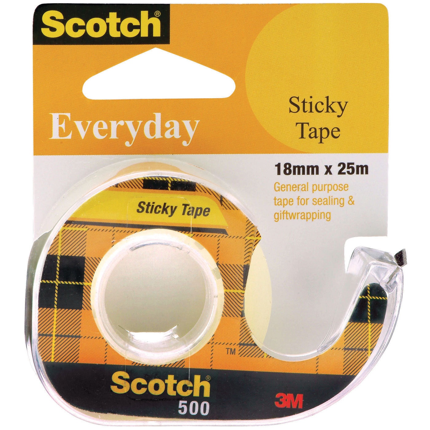 3M Scotch Tape & Dispenser Everyday 18 mm x 25 m