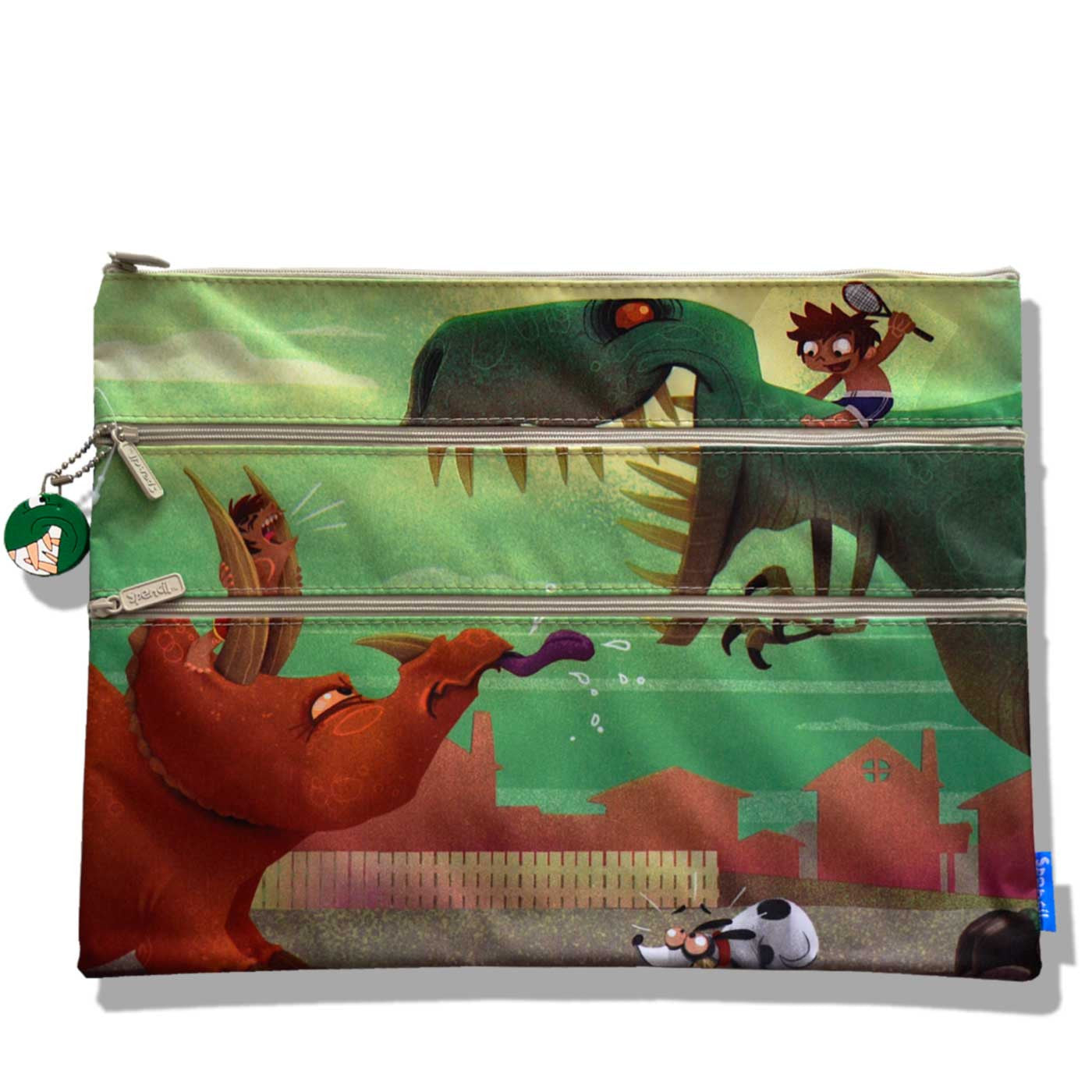 Spencil Pencil Case A4 - 3 Pocket - School Depot NZ
 - 4